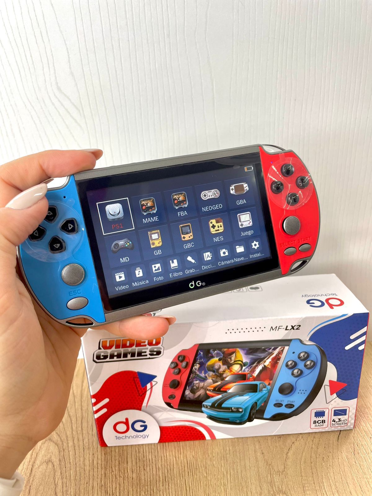 CONSOLA PSP MP5 DG CON CAMARA